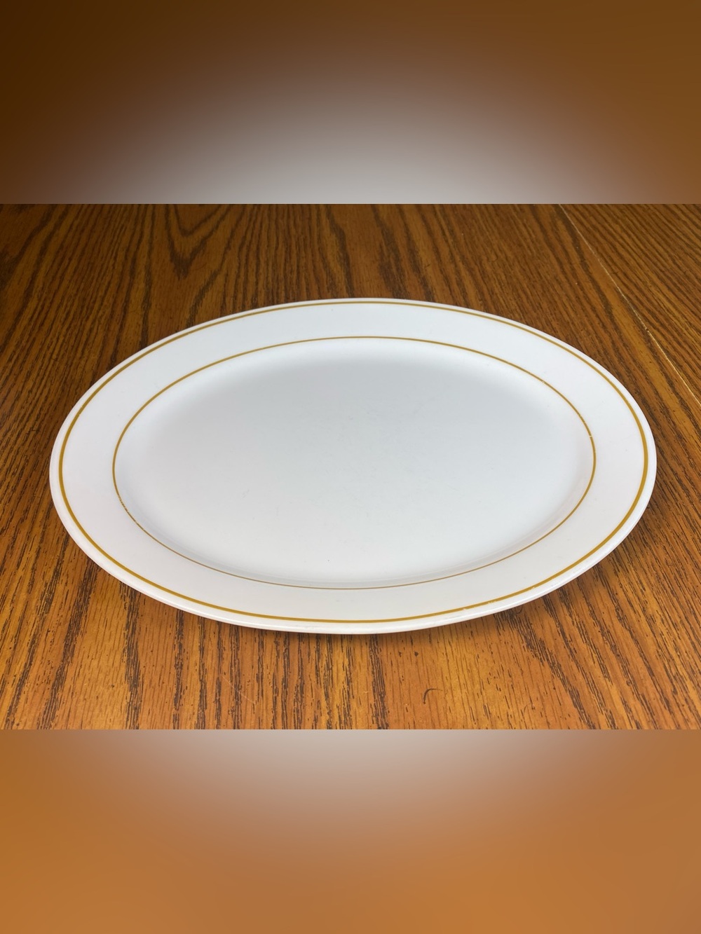 Comcor by Corning “Lariat” 11 1/2” x 9” Serving Plate Platter